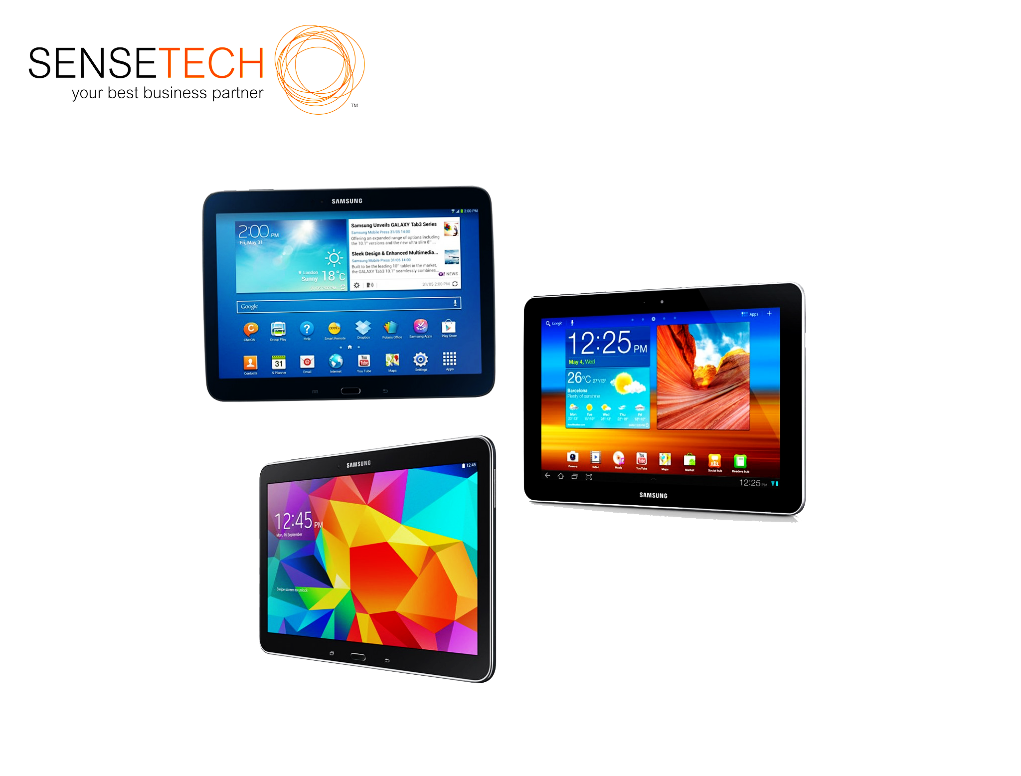 Renta de tablets Samsung varios modelos con pantalla de 10"